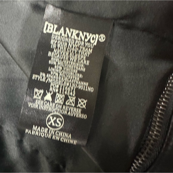 NWT BLANK NYC JACKET SIZE XS - Picture 3 of 4